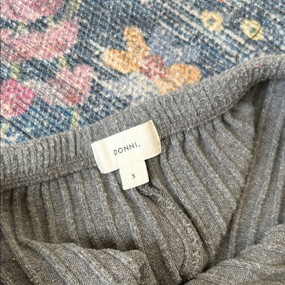 DONNI. Ribbed Pants - size Small - Picture 2 of 2